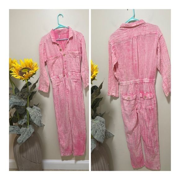 NWT Free People Madrit  jumpsuit size S - Picture 2 of 8